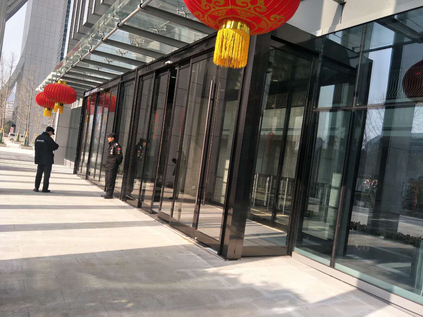 南京康缘智慧港办公楼门厅